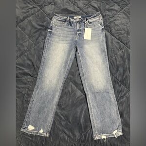 Flying Monkey - "SOUNDNESS" HIGH RISE STRAIGHT women's jeans